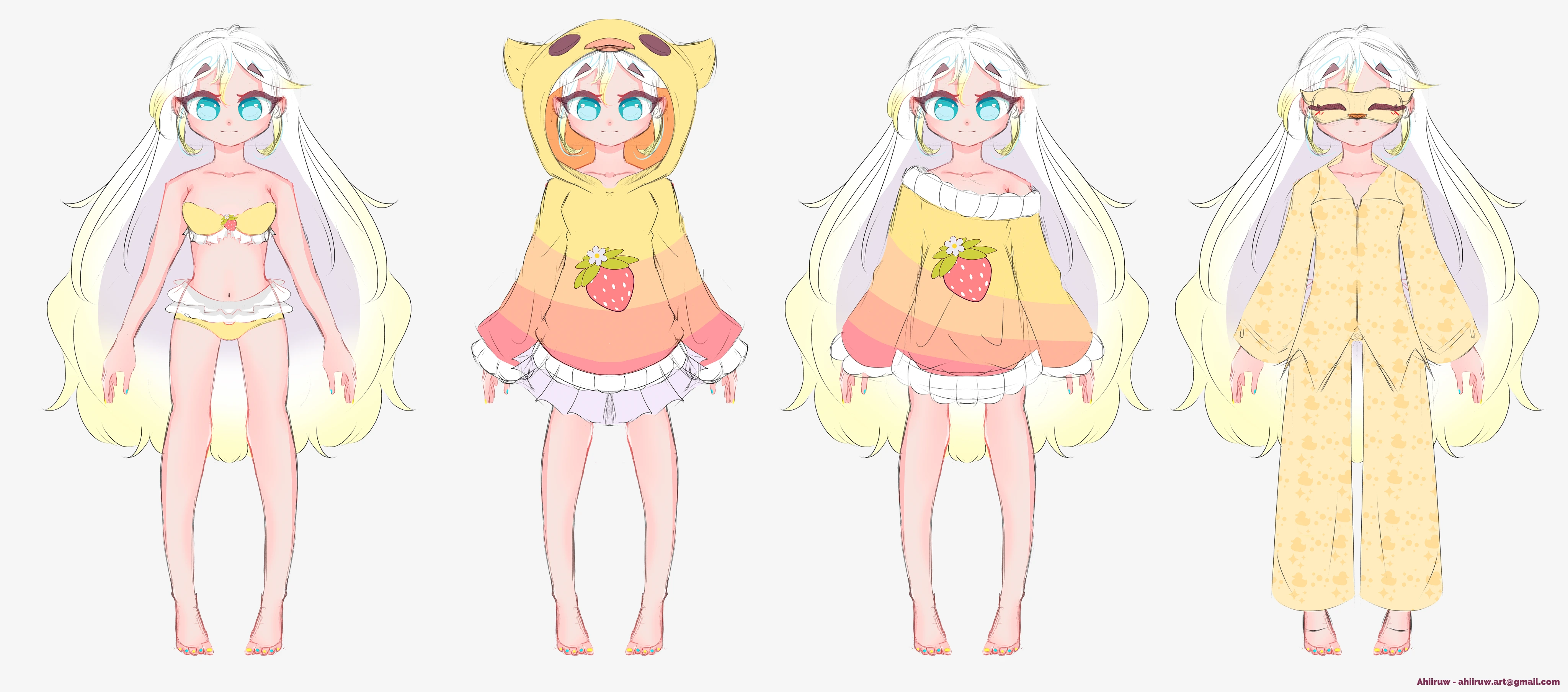 Ahiiru Personaje 1