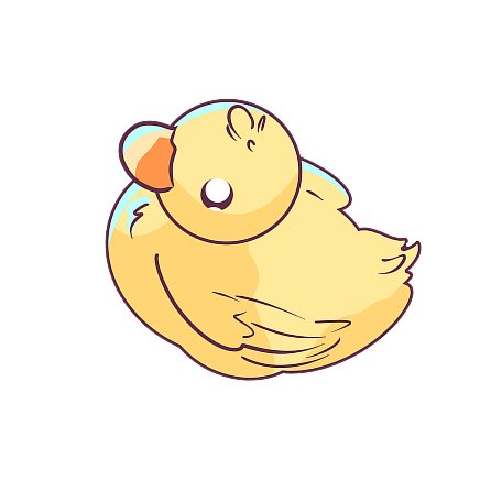 Patito decorativo